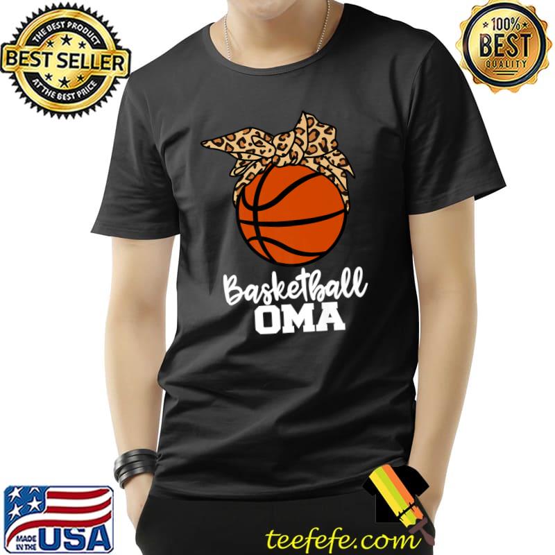 Basketball Oma Funny Basketball Player Leopard Oma Premium T-Shirt Unisex Basketball Oma Funny Basketball Player Leopard Oma Premium T-Shirt Unisex