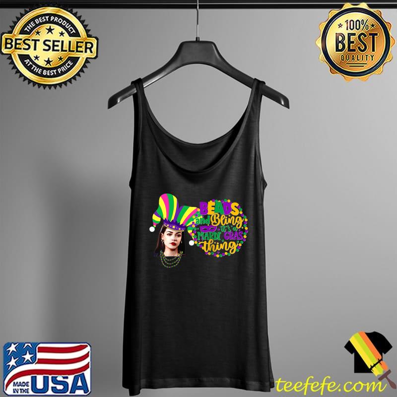 Best AOC Biden Mardi Gras Cortez Carnival Beads and bling NOLA T-Shirt Tank Top Best AOC Biden Mardi Gras Cortez Carnival Beads and bling NOLA T-Shirt Tank Top