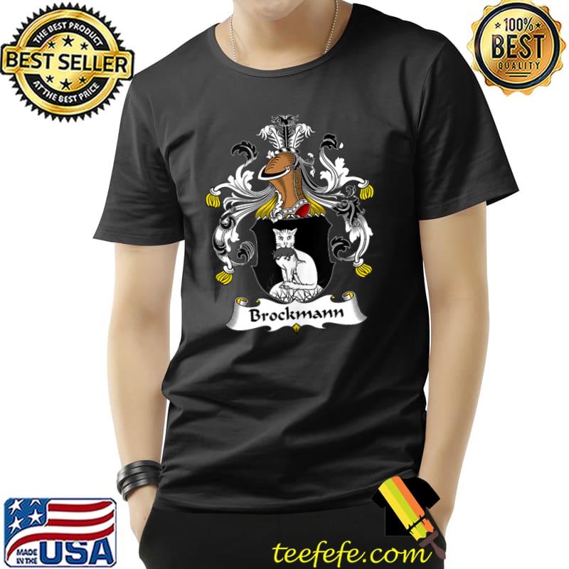 Best Brockmann Coat of Arms - Family Crest T- Unisex Best Brockmann Coat of Arms - Family Crest T- Unisex