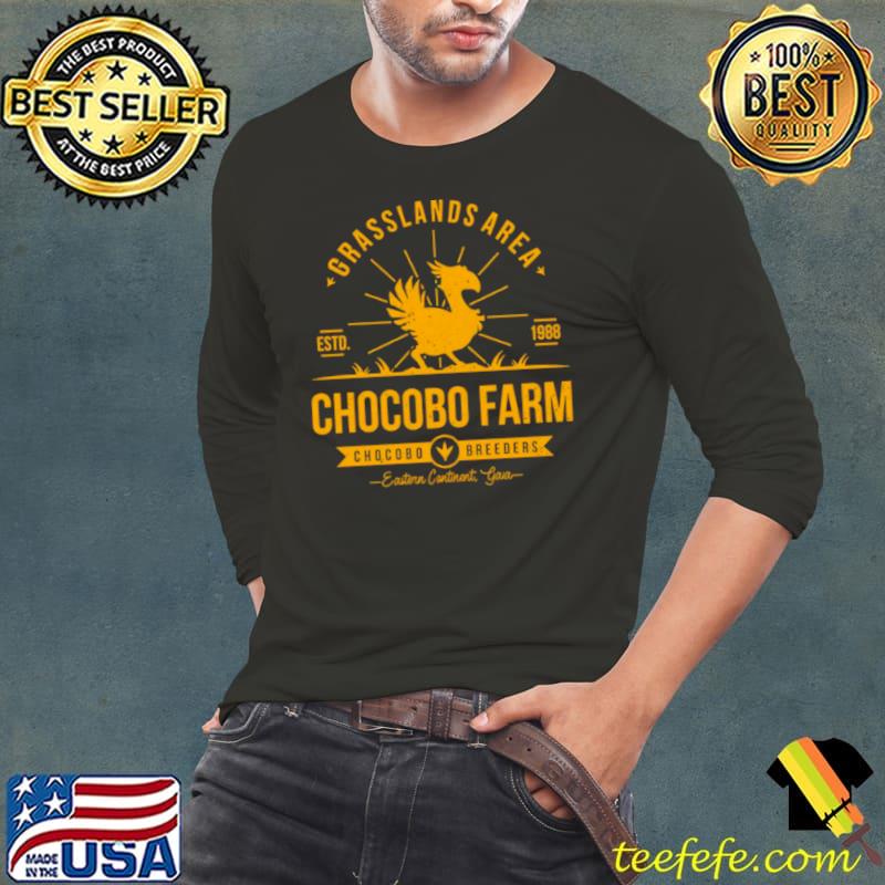 Best Chocobo Farm Shirt Long Sleeve Tee Best Chocobo Farm Shirt Long Sleeve Tee