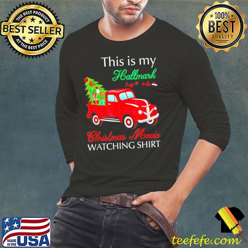 Best Christmas This Is My Hä.Llmärks Movie Watching T-Shirt Long Sleeve Tee Best Christmas This Is My Hä.Llmärks Movie Watching T-Shirt Long Sleeve Tee