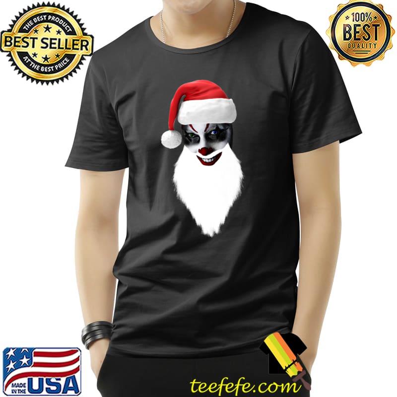 Best Clown Face Santa Hat Christmas Apparel. Skeleton Gear. Premium T-Shirt Unisex Best Clown Face Santa Hat Christmas Apparel. Skeleton Gear. Premium T-Shirt Unisex
