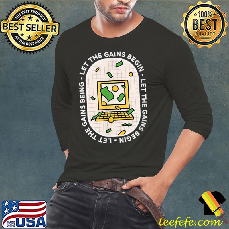Best crypto bitcoin - let the gains begins T-Shirt Long Sleeve Tee Best crypto bitcoin - let the gains begins T-Shirt Long Sleeve Tee