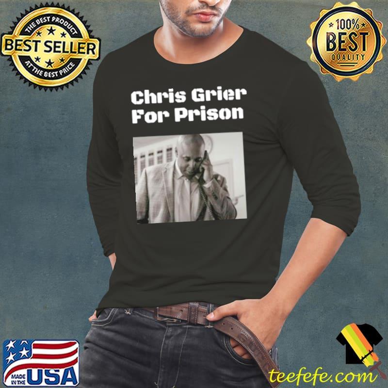 Best Dolphins Chris Grier For Prison Shirt Long Sleeve Tee Best Dolphins Chris Grier For Prison Shirt Long Sleeve Tee