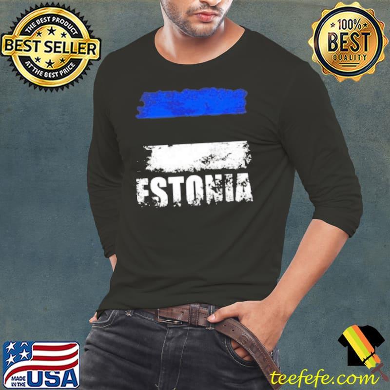 Best Estonia Shirt Long Sleeve Tee Best Estonia Shirt Long Sleeve Tee