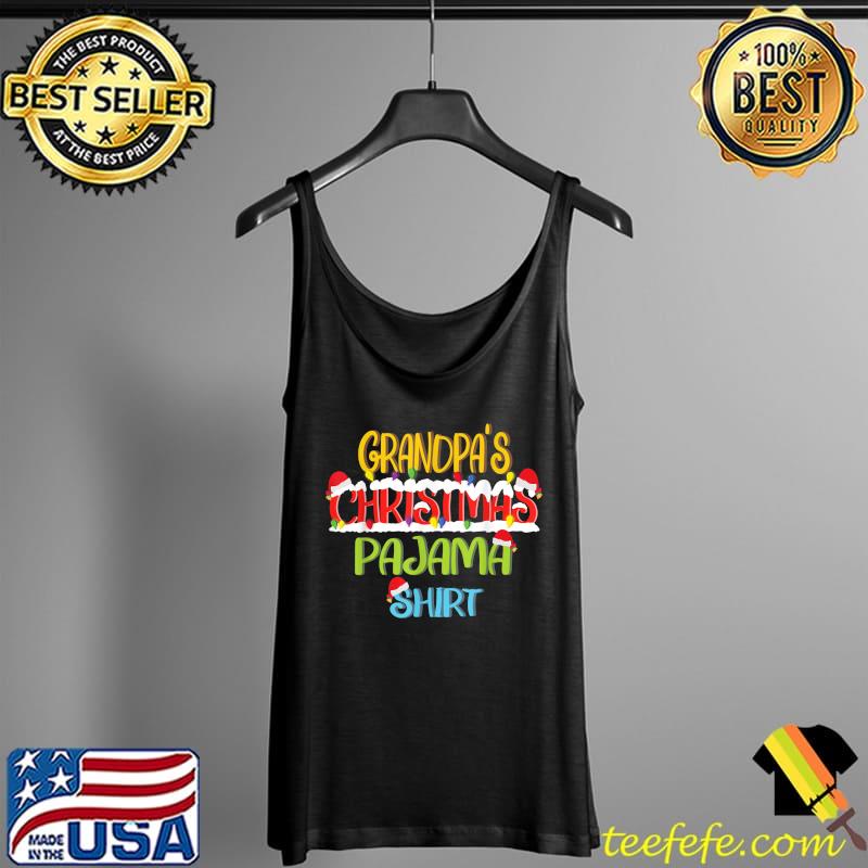 Best Grandpas Christmas Pajama T-Shirt Tank Top Best Grandpas Christmas Pajama T-Shirt Tank Top