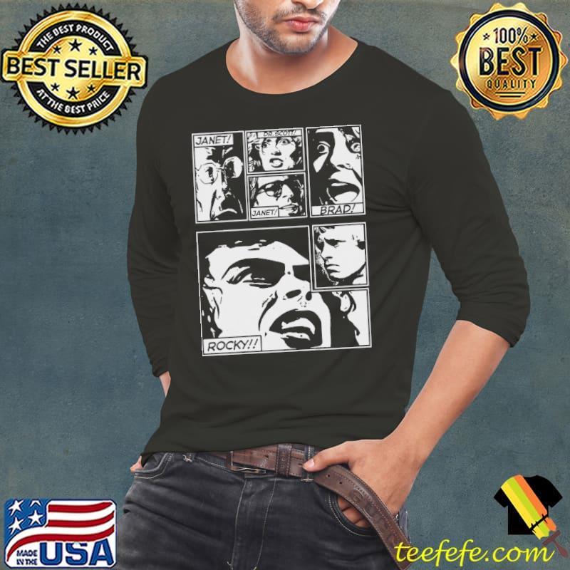 Best Janet Brad Comic Shirt Long Sleeve Tee Best Janet Brad Comic Shirt Long Sleeve Tee