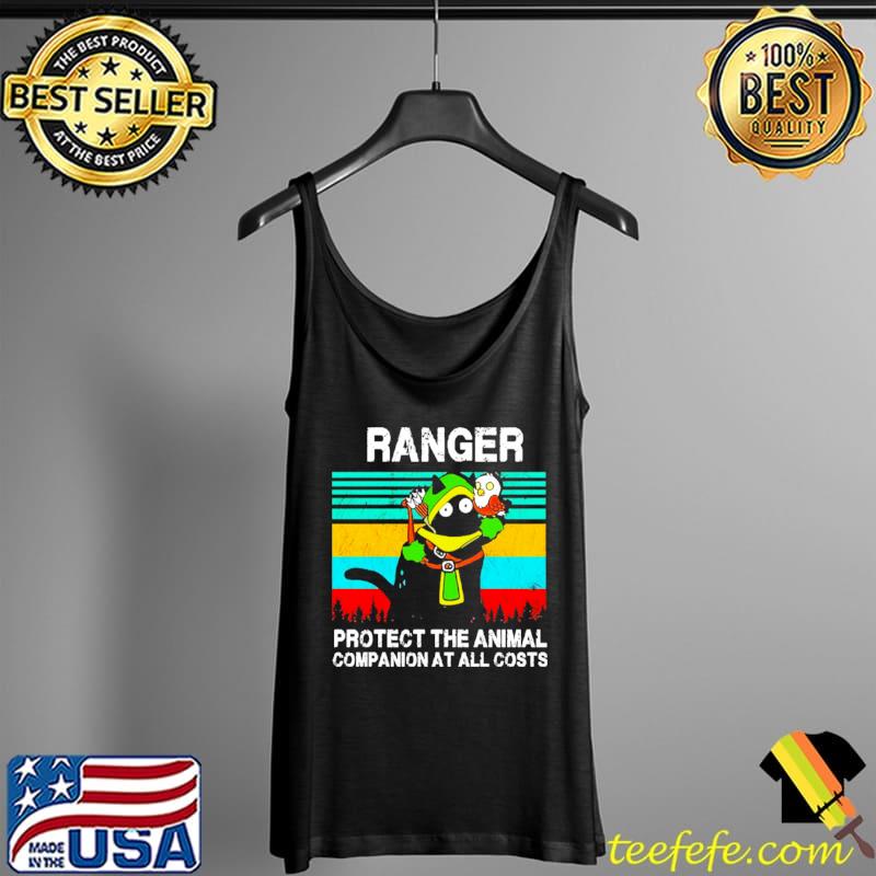Best Ranger Protect The Animal Companion At All Costs Vintage Shirt Tank Top Best Ranger Protect The Animal Companion At All Costs Vintage Shirt Tank Top