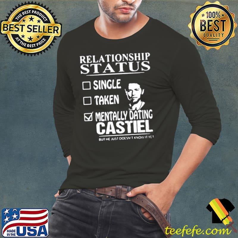 Best Relationship Status Mentally Dating Castile Long Sleeve Tee Best Relationship Status Mentally Dating Castile Long Sleeve Tee