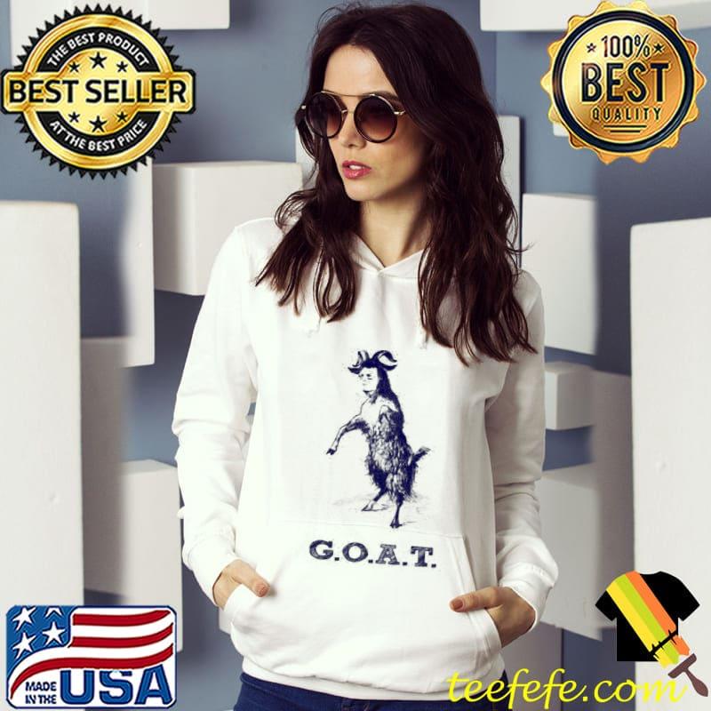 TOM BRADY Greatest of All Time "GOAT" NEW ENGLAND PATRIOTS (LG)  T-Shirt