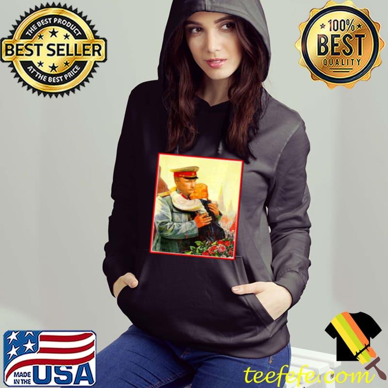 Best Trump baby with putin soviet propaganda poster shirt