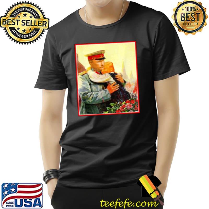 Best Trump baby with putin soviet propaganda poster Unisex Best Trump baby with putin soviet propaganda poster Unisex