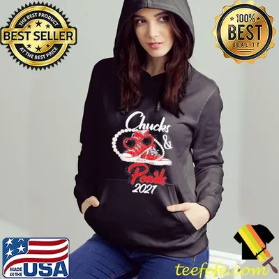 Best Valentine 2021 Chucks And Pearls With Kamala Harris shirt