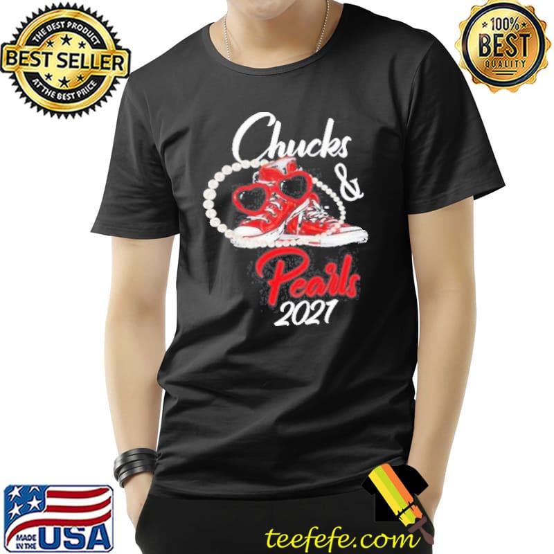 Best Valentine 2021 Chucks And Pearls With Kamala Harris Unisex Best Valentine 2021 Chucks And Pearls With Kamala Harris Unisex