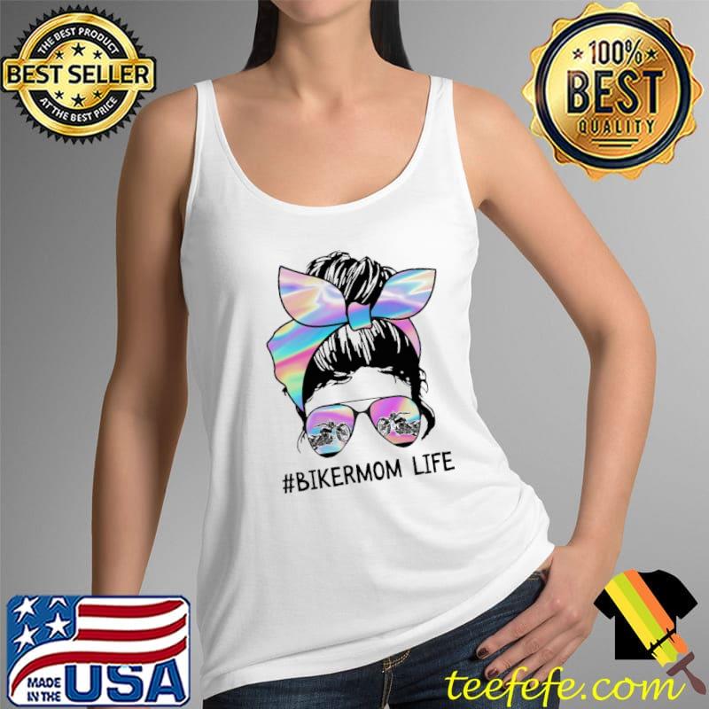 Biker Mom Life Shirt Tank Top Biker Mom Life Shirt Tank Top
