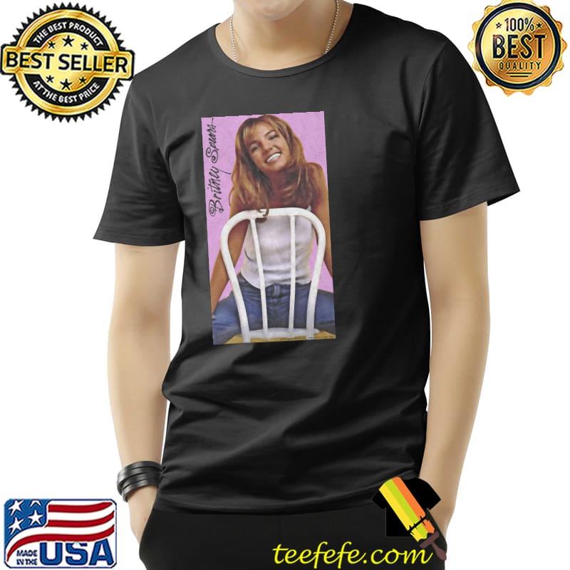 Britney Spears One More Time Album Cover Shirt Unisex Britney Spears One More Time Album Cover Shirt Unisex