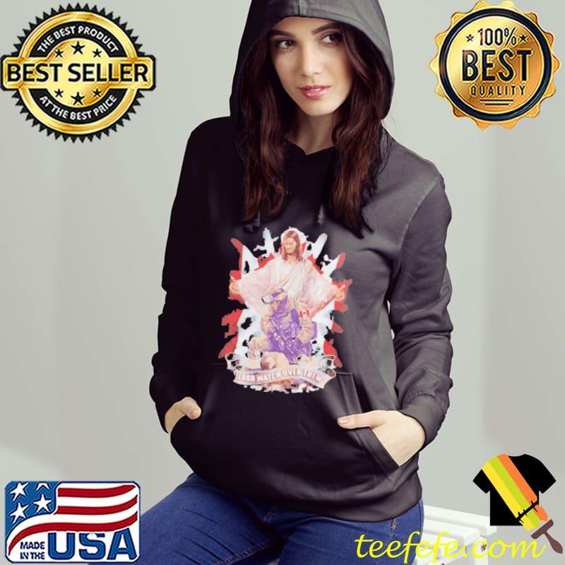 Canadian Soldier And God Jesus Lord Watch Over Them Shirt