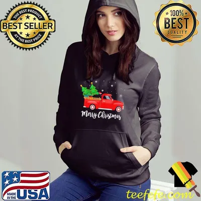 Cane corso mastiff dog riding red truck christmas shirt