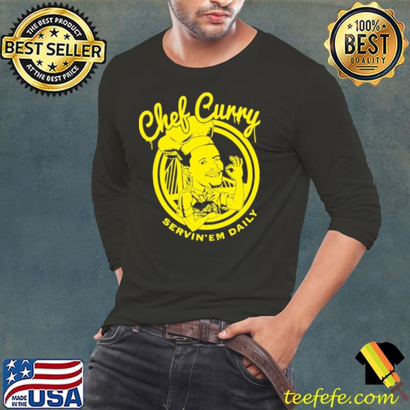 Chef Curry Steph Golden State Warriors NBA MVP Bas Shirt Long Sleeve Tee Chef Curry Steph Golden State Warriors NBA MVP Bas Shirt Long Sleeve Tee