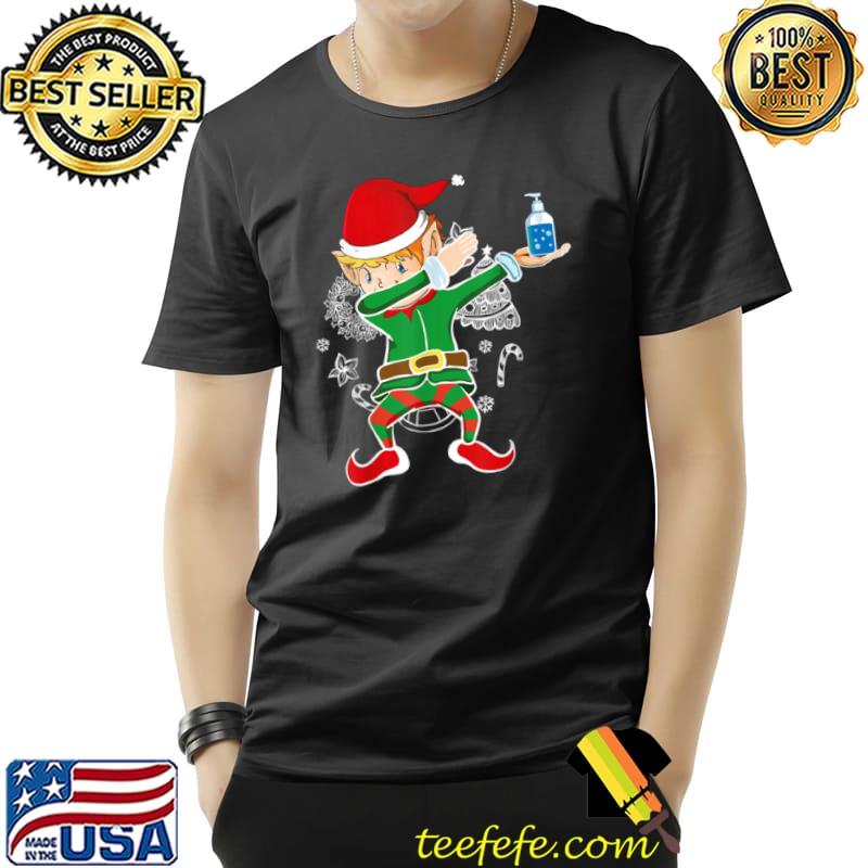 Christmas Dabbing Elf Xmas Costume Pajama T Shirt Unisex Christmas Dabbing Elf Xmas Costume Pajama T Shirt Unisex