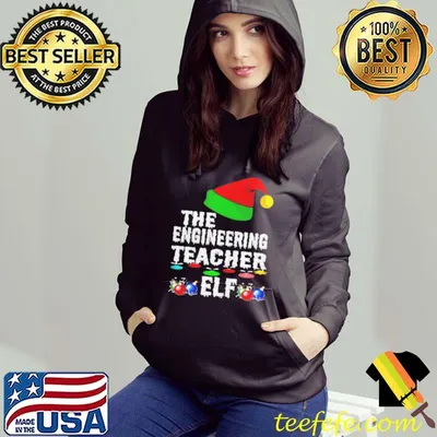Christmas Engineer Teacher Elf Matching Family Pajama Sweater Shirt