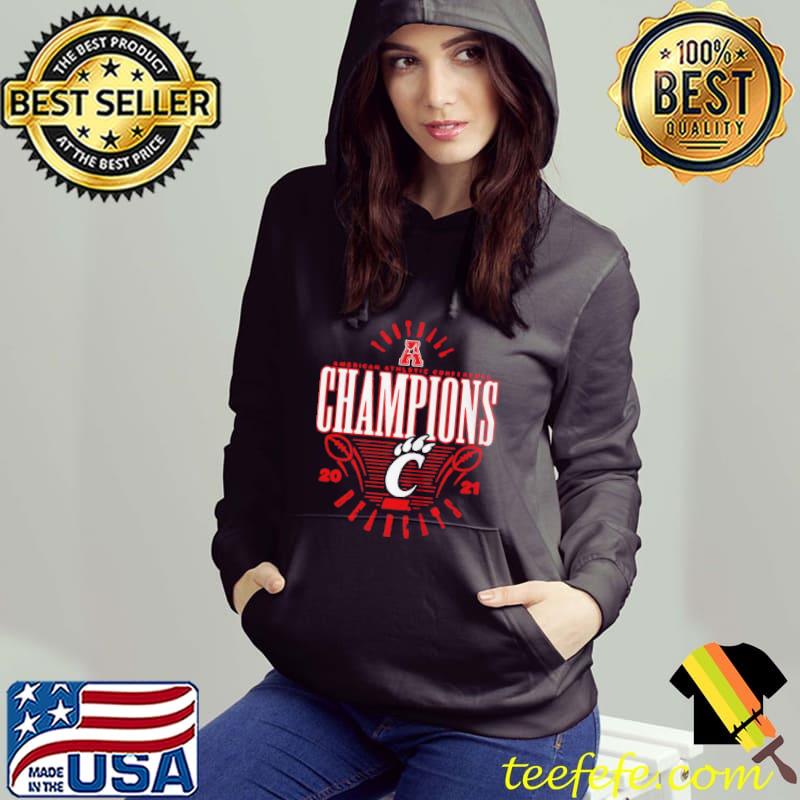 CincinnatI bearcats 2021 aac Football conference champions shirt CincinnatI bearcats 2021 aac Football conference champions shirt