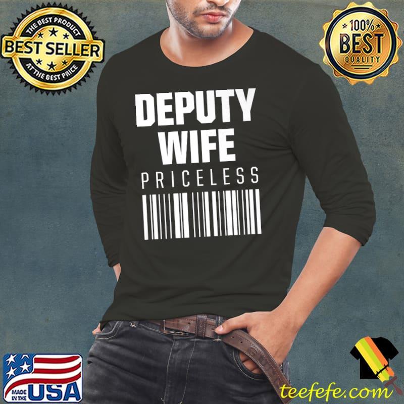 Deputy Sheriff Wife Police Officer Premium T-Shirt Long Sleeve Tee Deputy Sheriff Wife Police Officer Premium T-Shirt Long Sleeve Tee