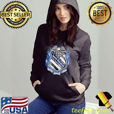 Eagle Back the Blue Virtue Respect Honor Shirt