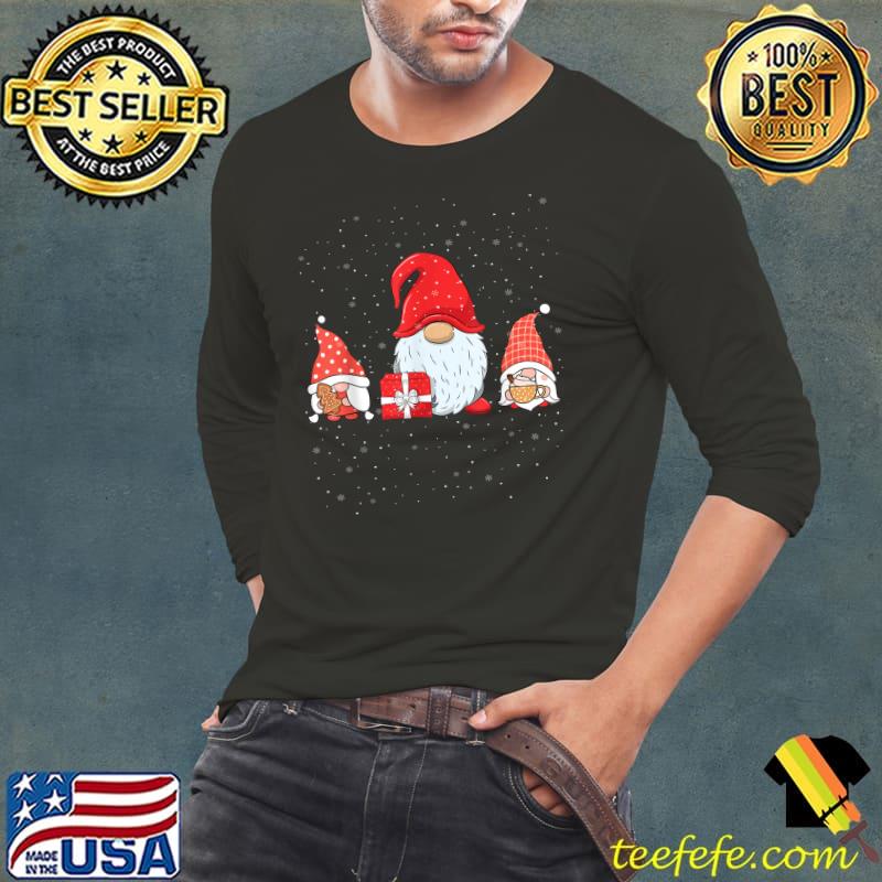 Family Christmas Gnomes Attire Xmas Decoration Christmas T-Shirt Long Sleeve Tee Family Christmas Gnomes Attire Xmas Decoration Christmas T-Shirt Long Sleeve Tee
