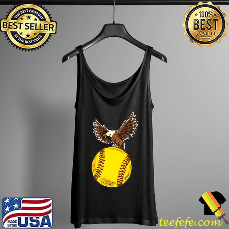 Fastpitch Eagle Funny Softball Premium T-Shirt Tank Top Fastpitch Eagle Funny Softball Premium T-Shirt Tank Top