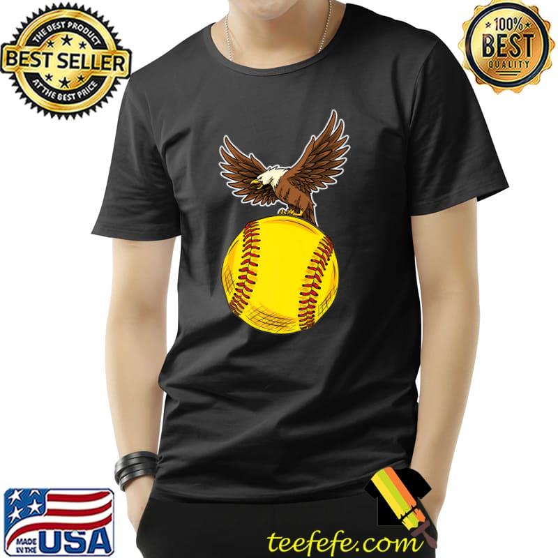 Fastpitch Eagle Funny Softball Premium T-Shirt Unisex Fastpitch Eagle Funny Softball Premium T-Shirt Unisex