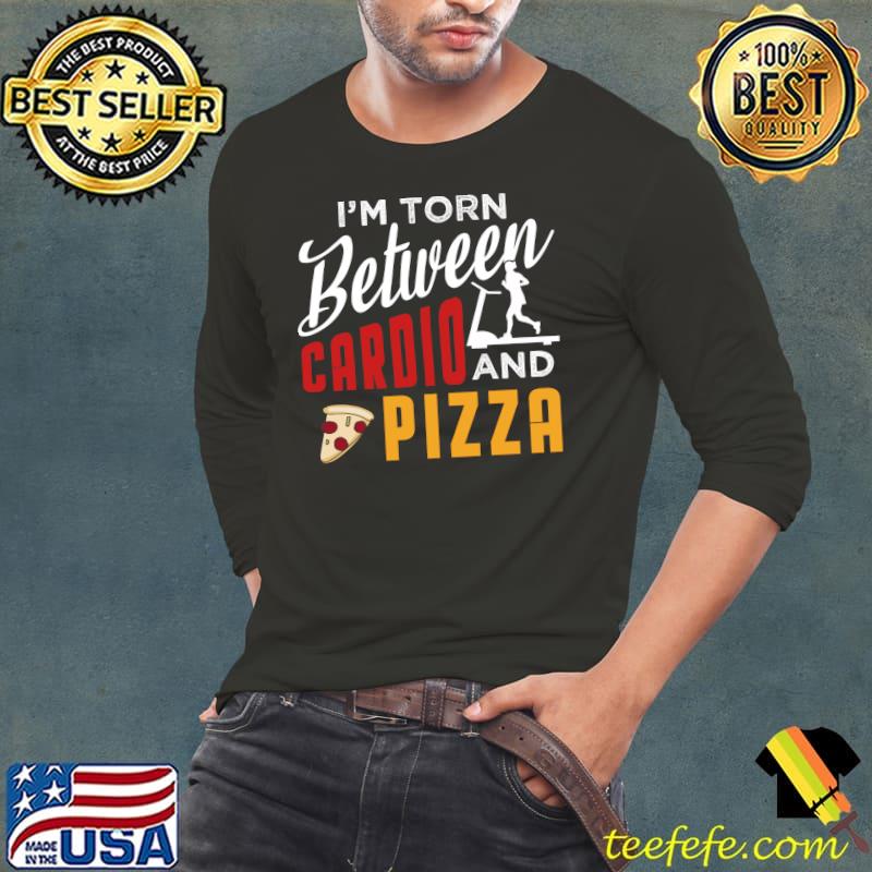 Fitness And Pizza Motivation Quote For Gym T-Shirt Long Sleeve Tee Fitness And Pizza Motivation Quote For Gym T-Shirt Long Sleeve Tee