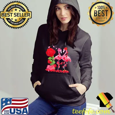 Flaminogo Heart Rose Shirt