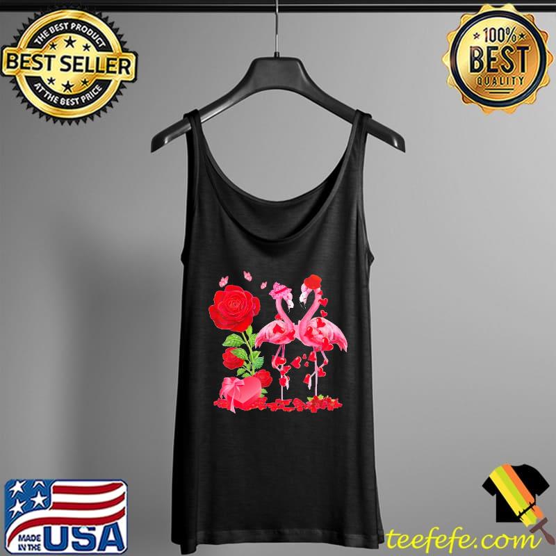 Flaminogo Heart Rose Shirt Tank Top Flaminogo Heart Rose Shirt Tank Top