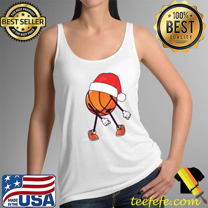 Flossing Santa Basketball Adult and Kids Christmas Pajamas T-Shirt Tank Top Flossing Santa Basketball Adult and Kids Christmas Pajamas T-Shirt Tank Top