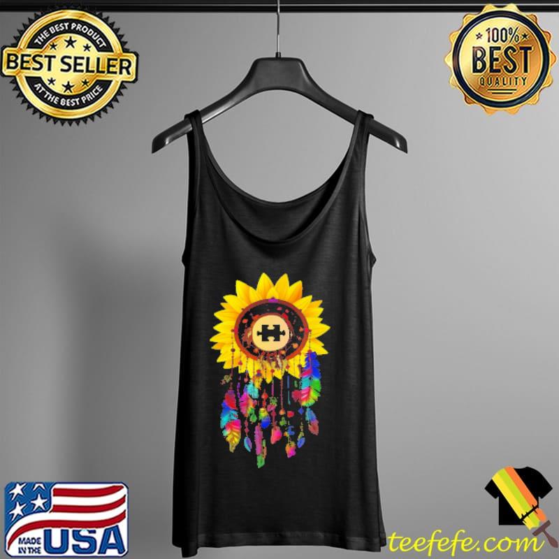 Flower dreamcatcher autism awareness Tank Top Flower dreamcatcher autism awareness Tank Top