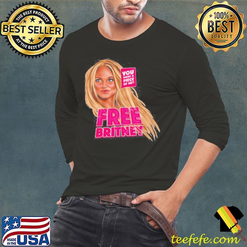 Free Britney Hashtag Support Britney Spears Long Sleeve Tee Free Britney Hashtag Support Britney Spears Long Sleeve Tee