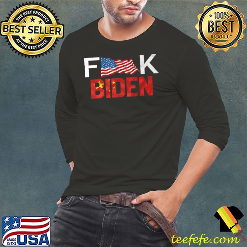 Fuck biden t Long Sleeve Tee Fuck biden t Long Sleeve Tee
