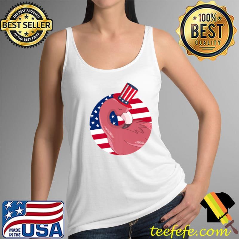 Funny american patriotic or 4th of July or flamingo 4th of july Premium T-Shirt Tank Top Funny american patriotic or 4th of July or flamingo 4th of july Premium T-Shirt Tank Top