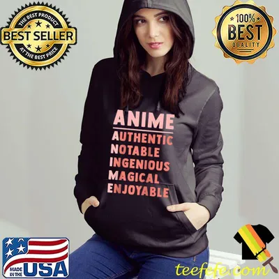 Funny Anime Meaning Authenthic Notable Ingenious Magical Enjoyable T-shirt