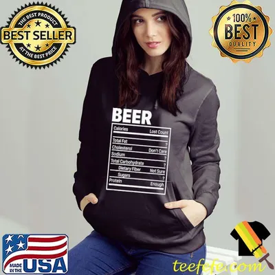 Funny Beer Nutritional Ingredients, Funny ThanksGiving For Dad T-Shirt