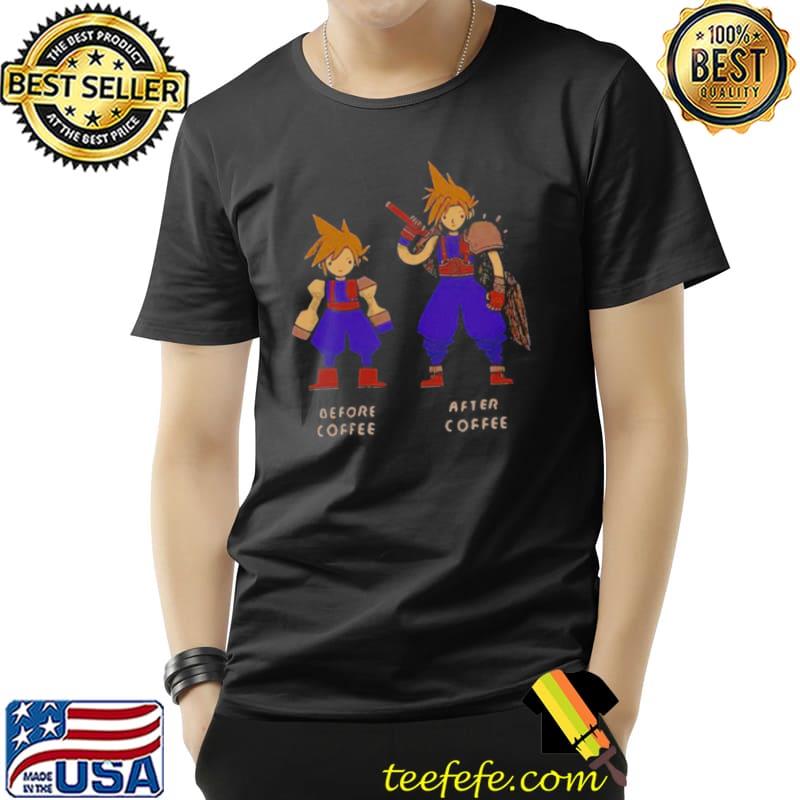 Funny Before Coffee After Coffee Shirt Unisex Funny Before Coffee After Coffee Shirt Unisex