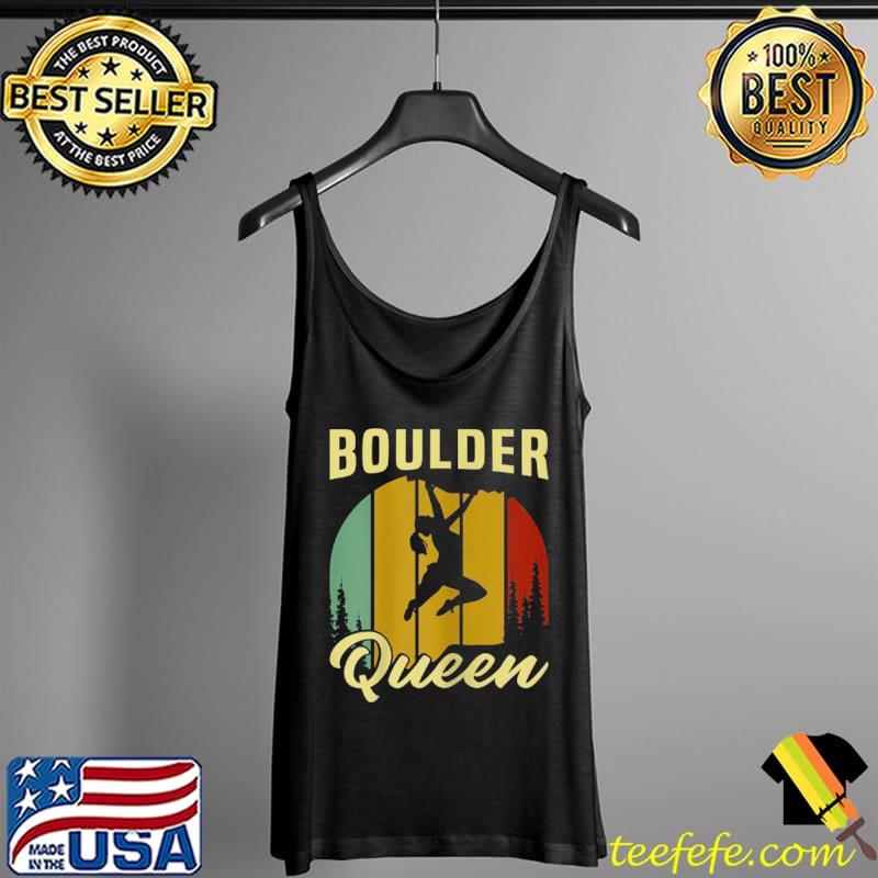 Funny Damen Boulder Liebhaber Sport Fels Klettern Shirt Tank Top Funny Damen Boulder Liebhaber Sport Fels Klettern Shirt Tank Top