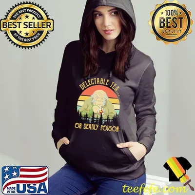 Funny Delectable Tea Or Deadly Poison Vintage Shirt