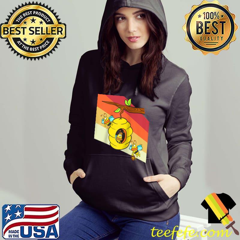 Funny Honey Bee Beekeeper Beekeeping Animal Funny Raglan Baseball Tee Funny Honey Bee Beekeeper Beekeeping Animal Funny Raglan Baseball Tee