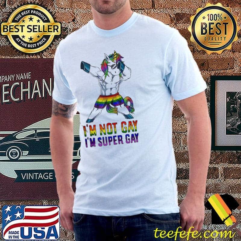 Funny I’m not gay I’m super gay LGBT bodybuilding unicorn muscle Unisex Funny I’m not gay I’m super gay LGBT bodybuilding unicorn muscle Unisex