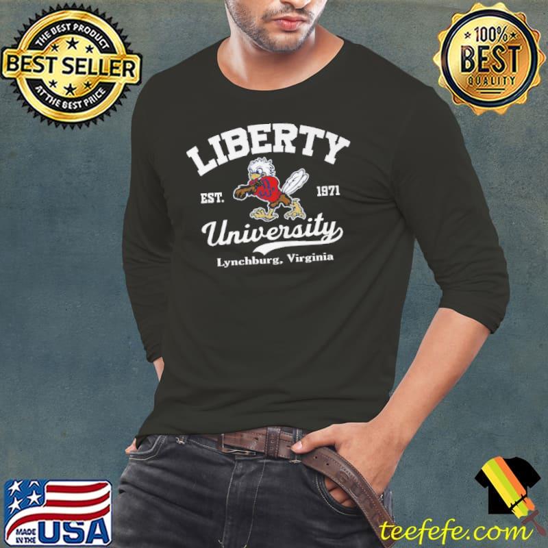 Funny Liberty est 1971 university lynchburg Virginia Long Sleeve Tee Funny Liberty est 1971 university lynchburg Virginia Long Sleeve Tee