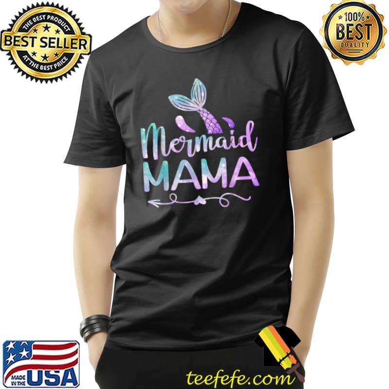 Funny Mermaid Mama Funny Family Matching Birthday T Shirt Unisex Funny Mermaid Mama Funny Family Matching Birthday T Shirt Unisex