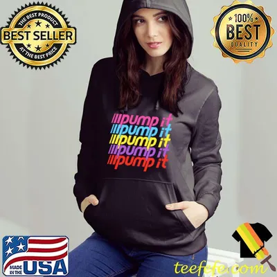 Funny Pump It Multi Color Shirt
