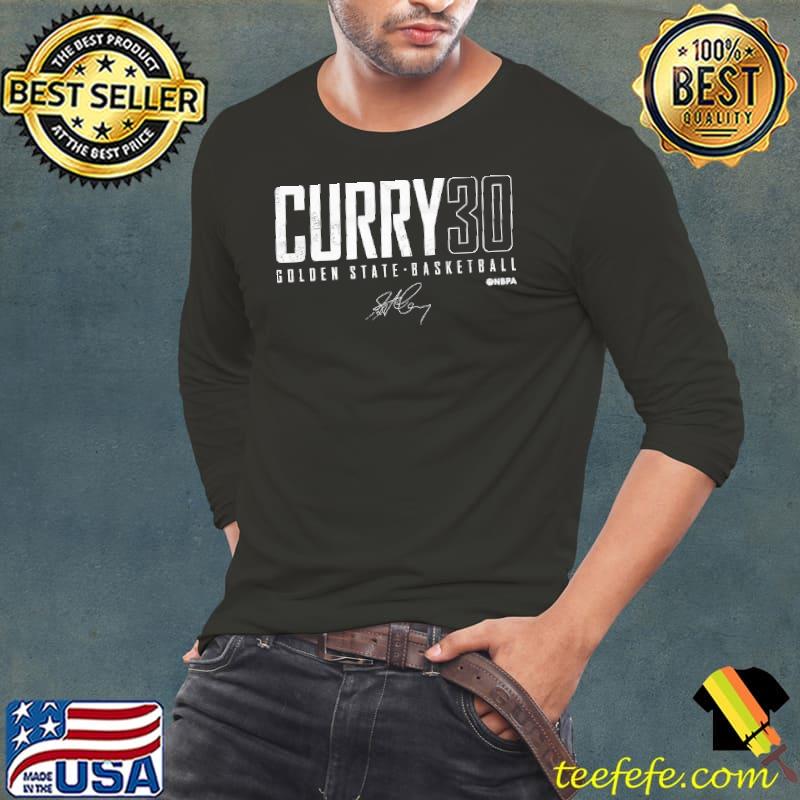 Funny Steph Curry 30 Golden State Elite WHT Shirt Long Sleeve Tee Funny Steph Curry 30 Golden State Elite WHT Shirt Long Sleeve Tee